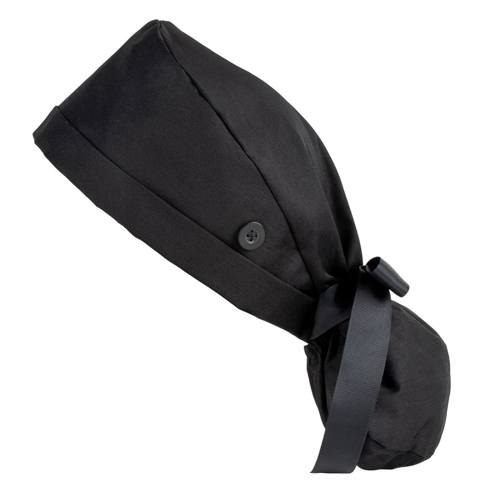 Black Scrub Hat